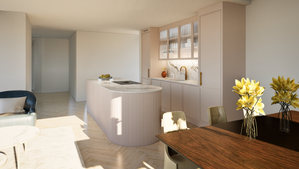 A Kitchen Transformation in Cayan Tower, Dubai Marina