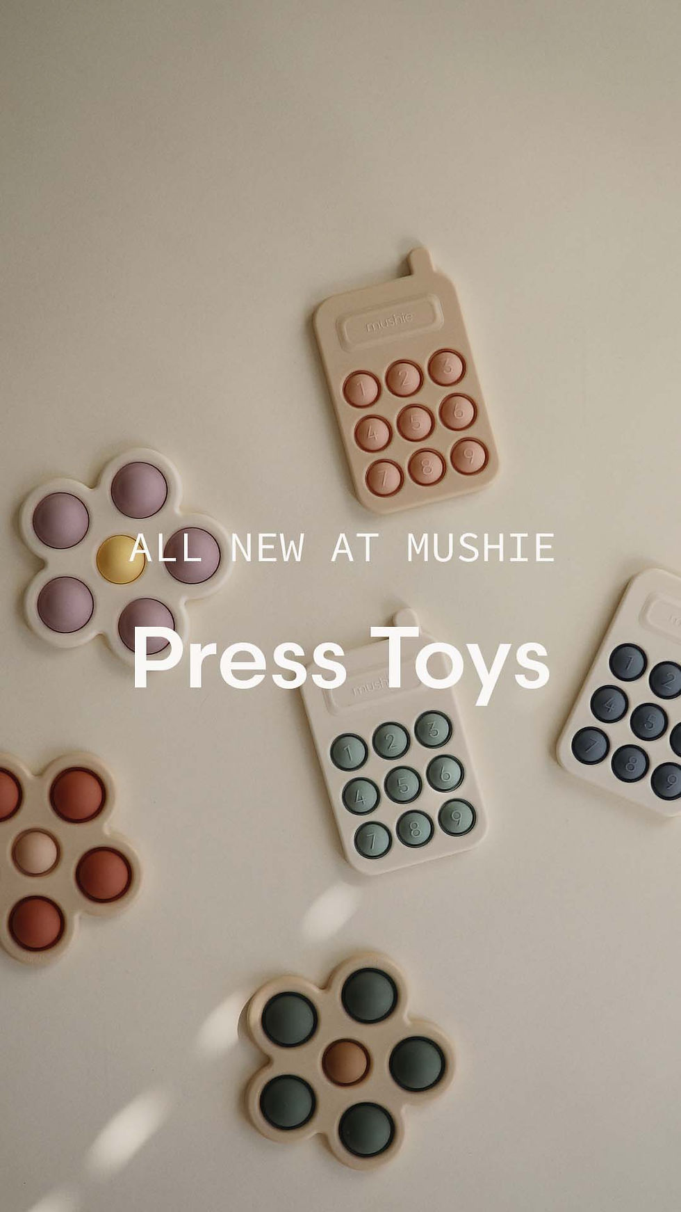 Thumbnail: MUSHIE - press toy flower soft