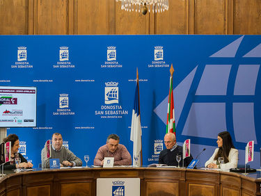 Presentación de la MEDIA Maratón de Donostia San Sebastián 2018