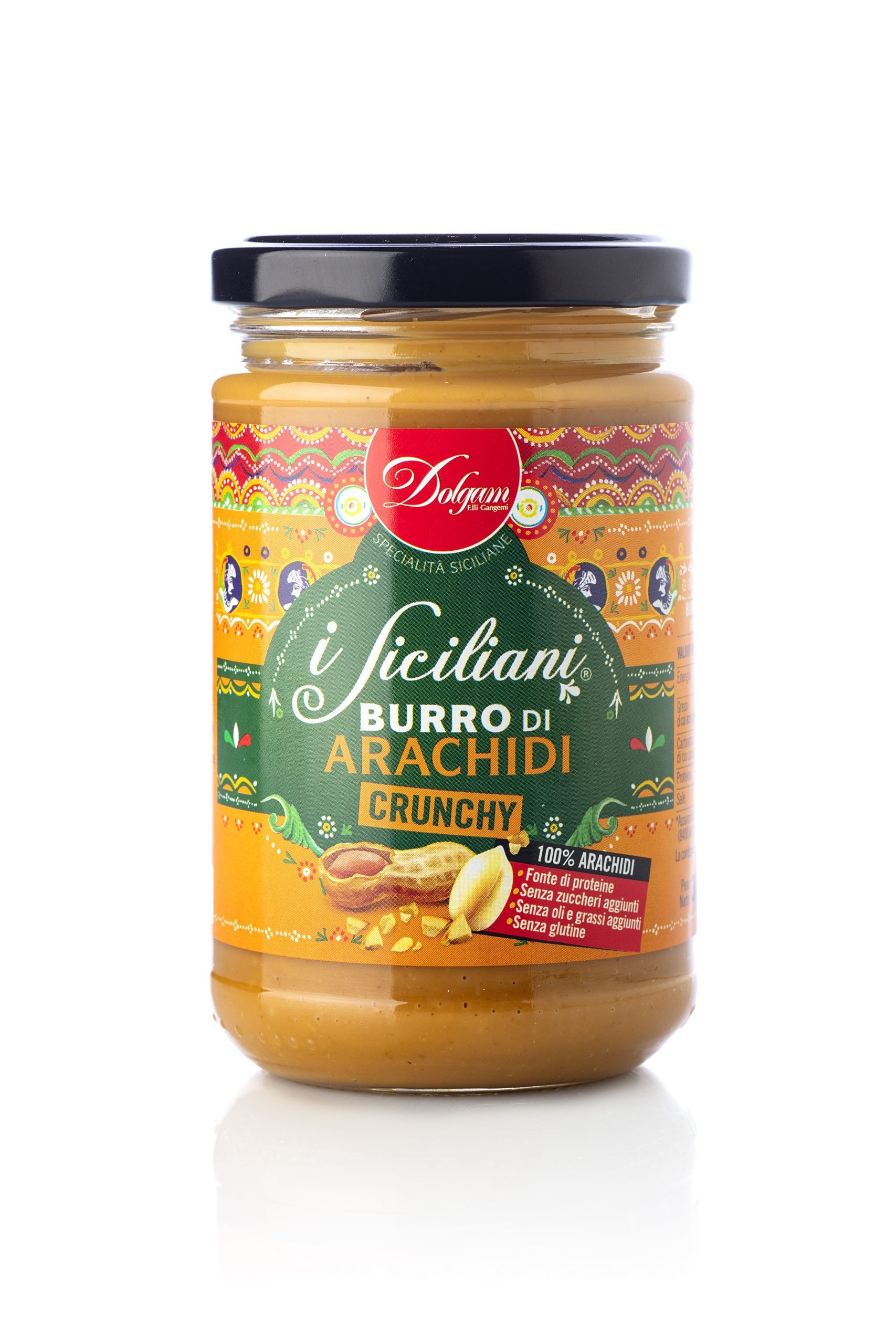 burro d'arachidi crunchy 300g