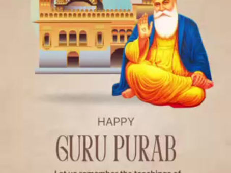 Happy Gurpurab to everyone! 🪔✨