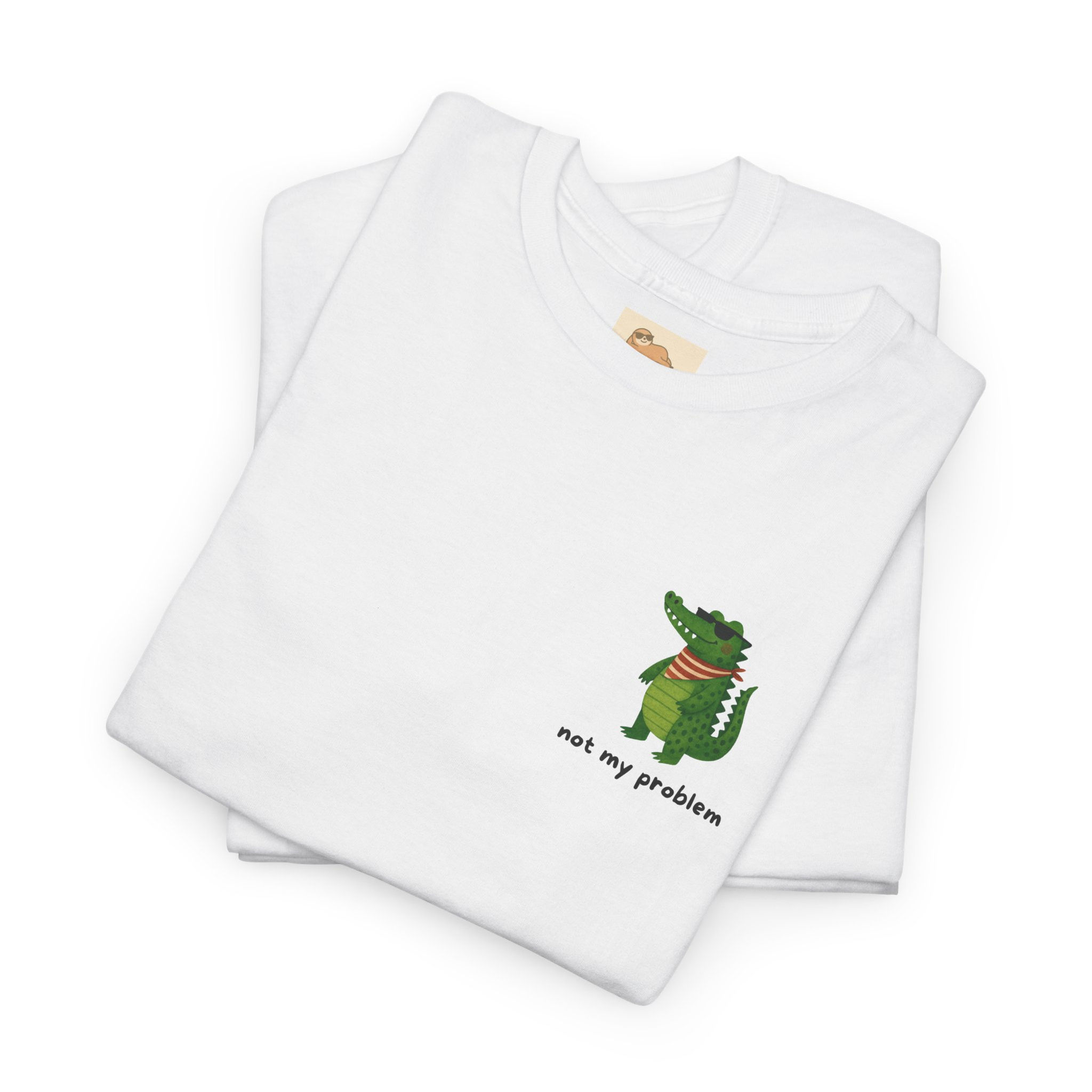 Ollie - not my problem - Unisex Heavy Cotton Tee