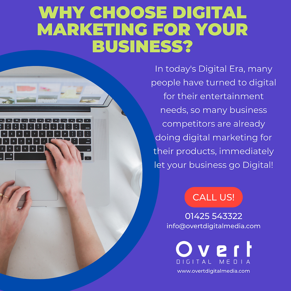 Blue Modern Digital Marketing Instagram Post