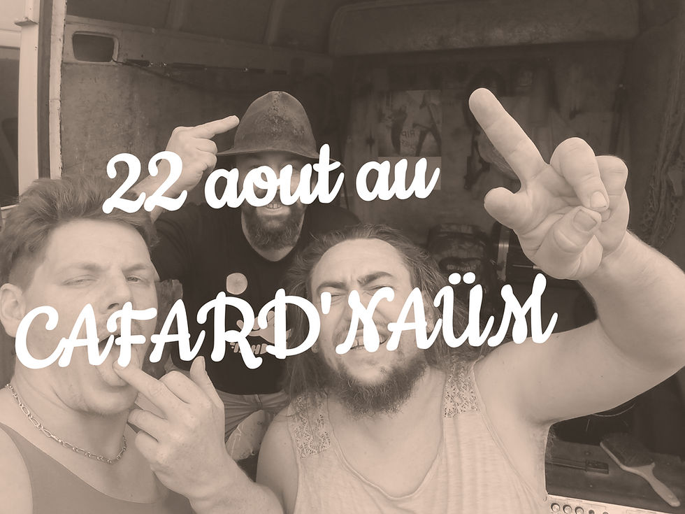 CONCERT AU CAFARD'NAÜM