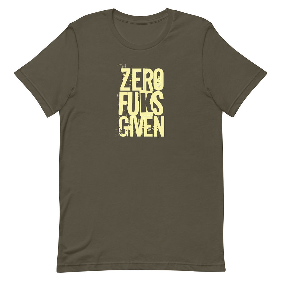 Thumbnail: Zero Fuks Given Short-Sleeve Unisex T-Shirt