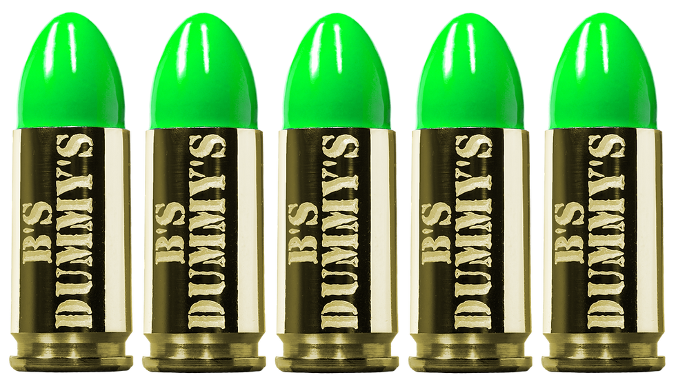 Thumbnail: B's Dry Fire Snap Caps - 9mm Luger - (5 Pack)