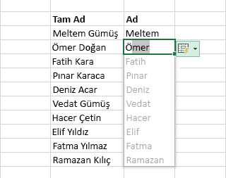 Microsoft Office Excel - Çözümleme ve biçimlendirme