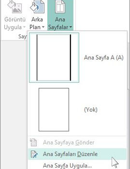 Microsoft Office Publisher - Fotoğraf veya resimden filigran oluşturma