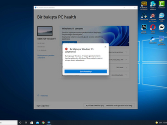 Bu Bilgisayar Windows 11’i Çalıştıramaz Hatası ve Çözümü