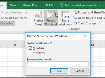 Microsoft Office Excel - Çalışma kitabını koruma