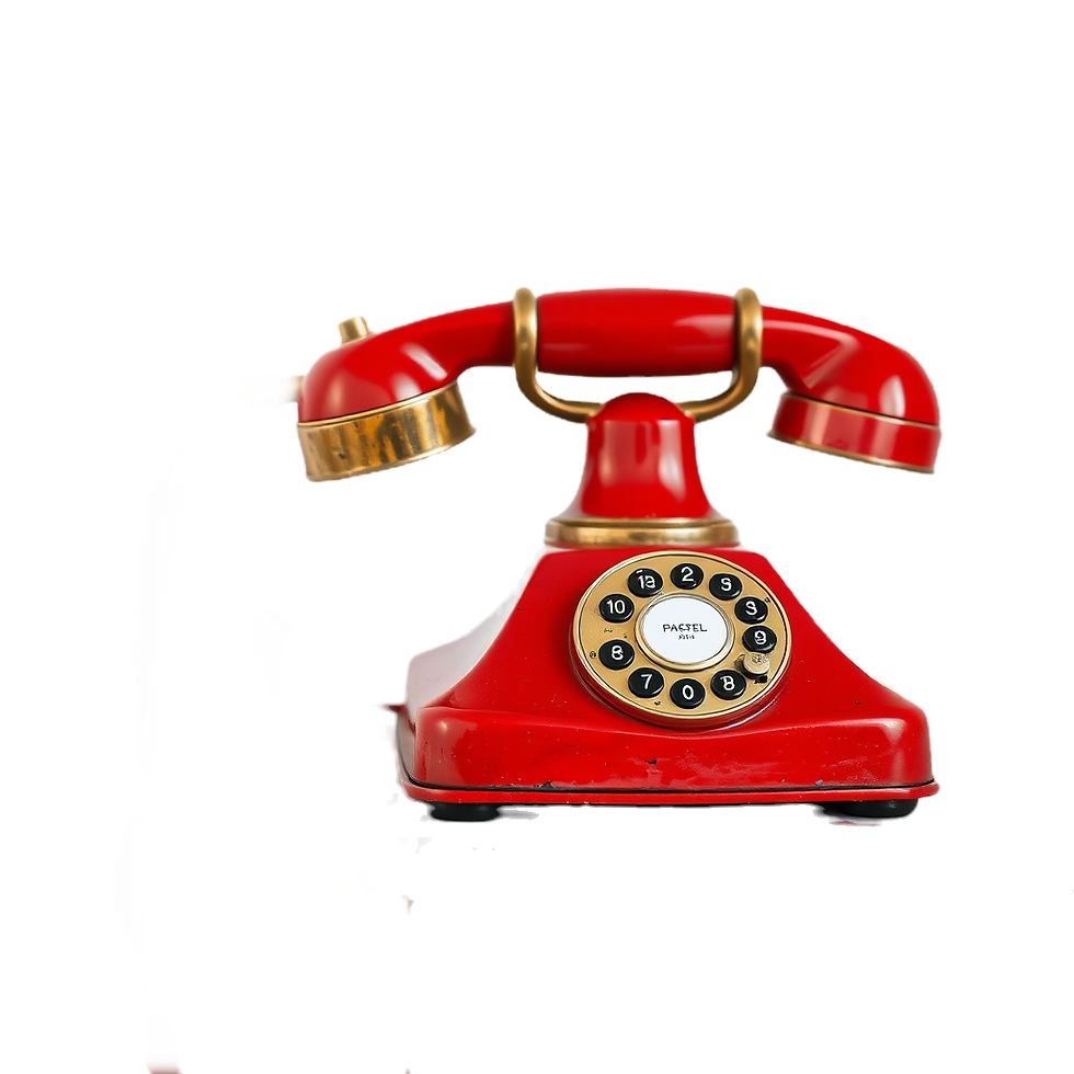 red old fashioned telephone.png