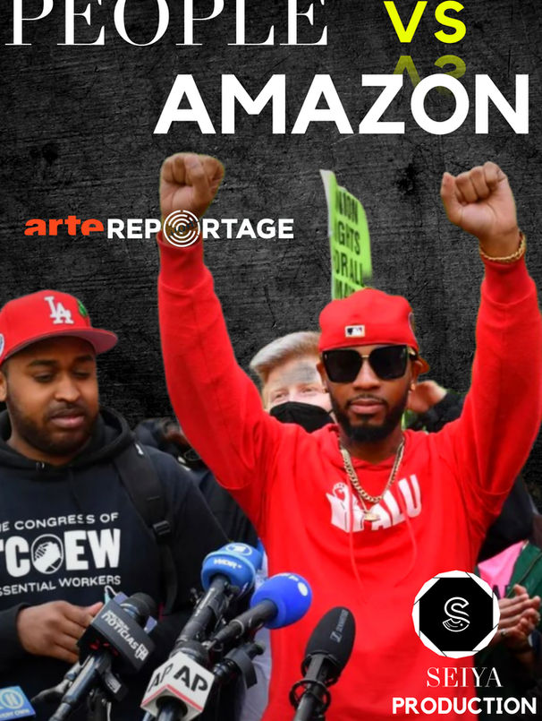 36 minutes. Chez Amazon, une vague de contestations sans précédent agite les travailleurs de la nouvelle
économie mondialisée aux États-Unis. Cette génération d'employés précarisés 
sans
expérience politique s'éveille à la lutte collective pour l'obtention d'un sésame dont, jusqu'ici,
ils osaient à peine rêver : créer des syndicats dans leur entreprise !
A retrouver en Replay sur Arte.tv dès janvier 2024.
Réalisation : Alex Gohari et Léo Mattéi 
(Prix Albert Londres 2021)