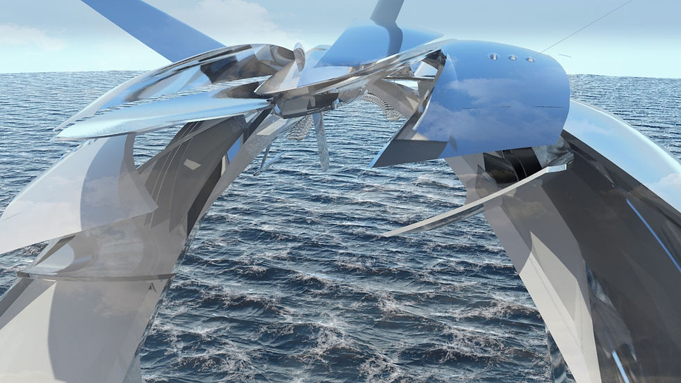 Tierra 3.1 Spaceship – conceptual design of futuristic spacecraft architecture