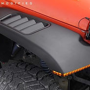 JL Sandstorm Aluminum Standard Mount Fender with Slim LED