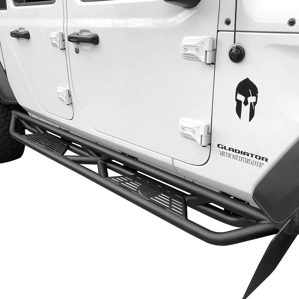 Thumbnail: JK Low Step 4-door Triple Tube Rock Armor Side Step
