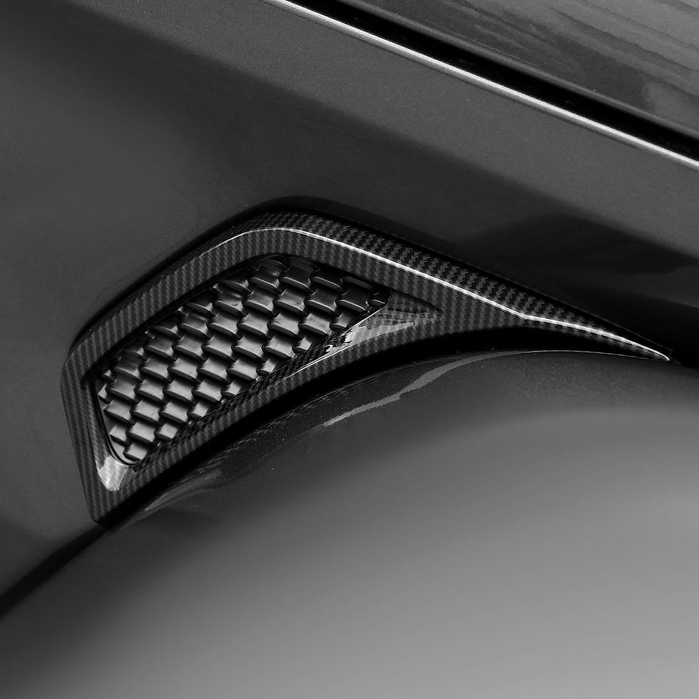 Thumbnail: JL JT Side Fender Vent Decal Trim Cover (Carbon Fibre Texture)