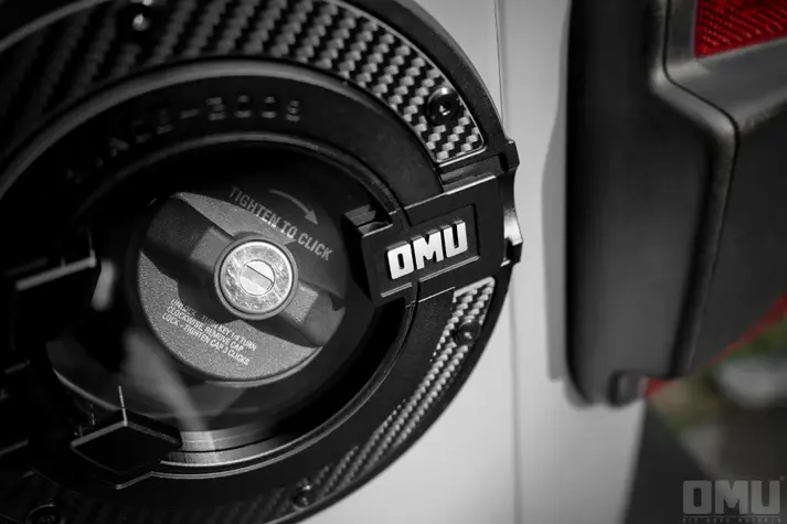 Thumbnail: JK Aluminum Transparent Space Capsule Gas Tank Cover