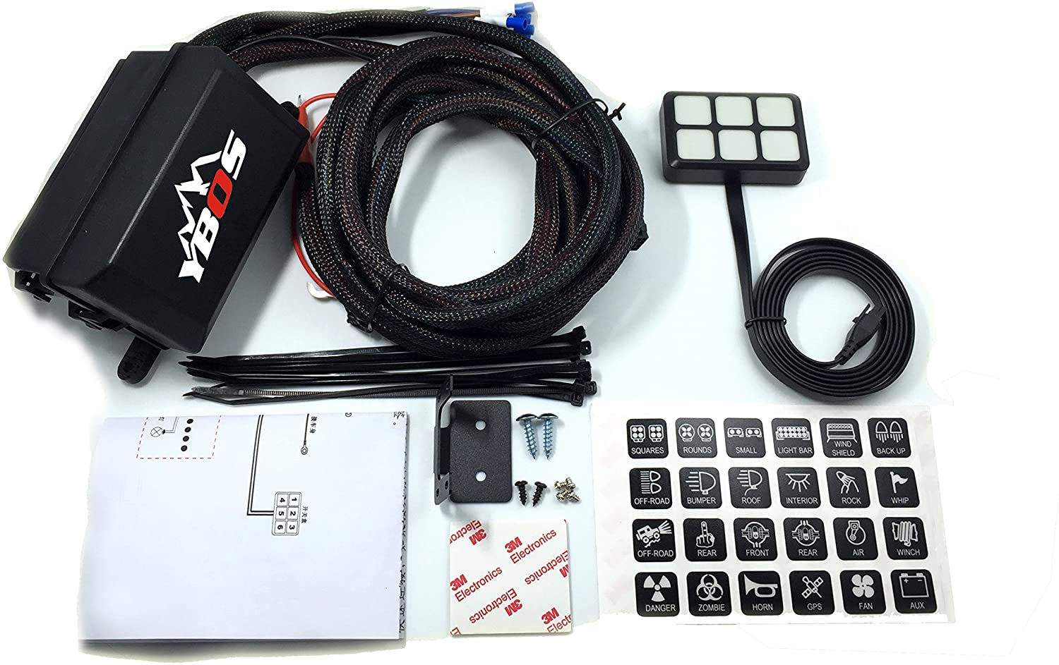 YBOS 6-Switch Control System 600W (Universal Model)