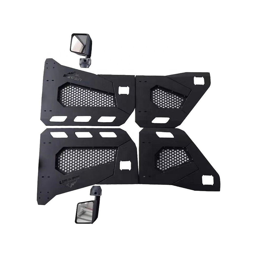 Thumbnail: JK Longhorn Armor Half Door (Rear, Mirror excl)