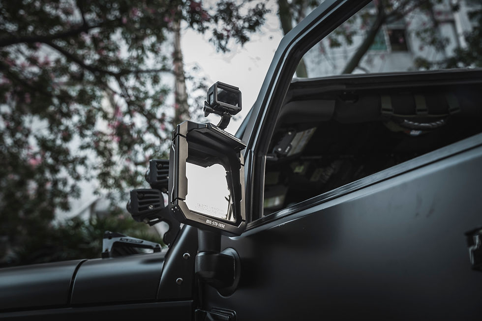 Thumbnail: JL FURY Multifunctional Rearview Mirror Rain Shield