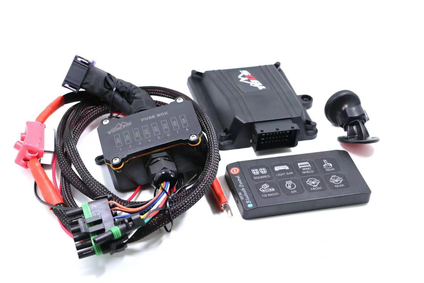 YBOS 8-Switch Remote Control System with Fuse Relays