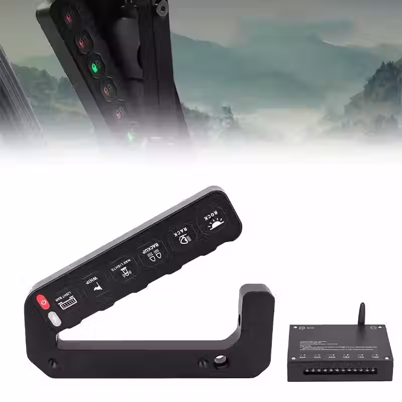 JK RHD 6-Gang Grab Handle Panel Switch