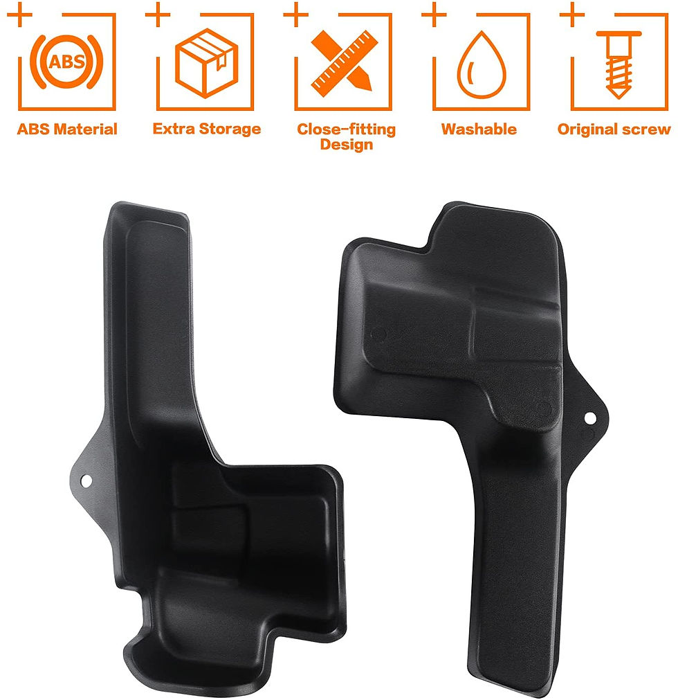 Thumbnail: JL Trunk Corner Screw-on Storage Organizer Rear (Pair)