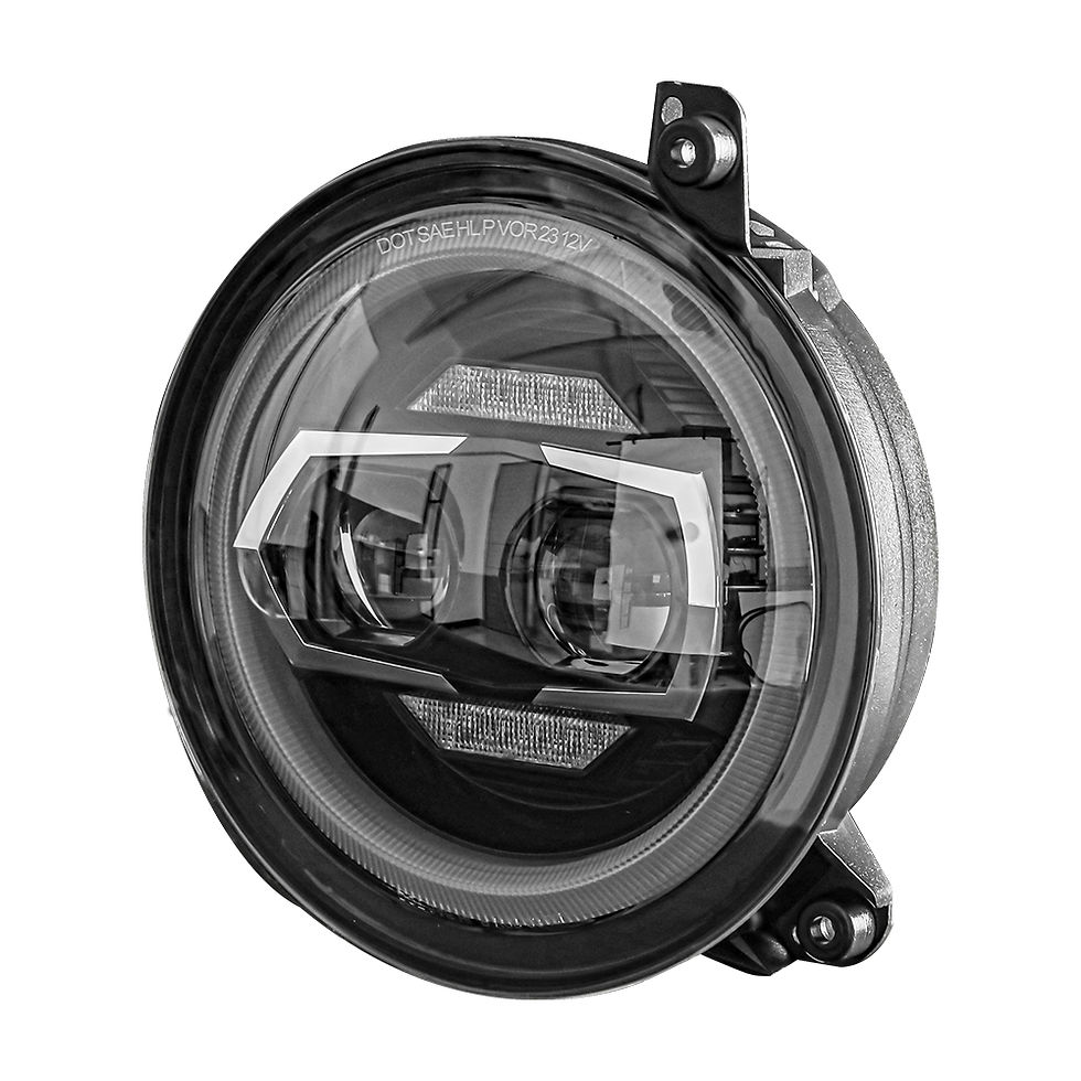 Thumbnail: JL/JT 9" Fling Knife Headlight