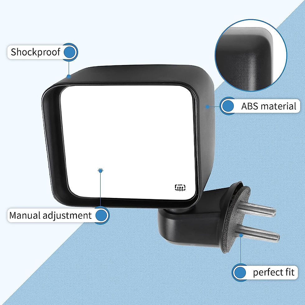 Thumbnail: JK Electric Side View Mirrors - pair