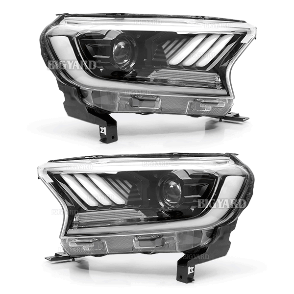 Ford Ranger T7 Mustang Style Headlights | africalonghorn