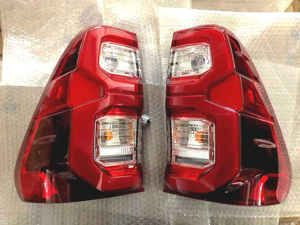 Thumbnail: Dynamic Hilux Legend LED Tail Light 2015-On Clear Red Lens