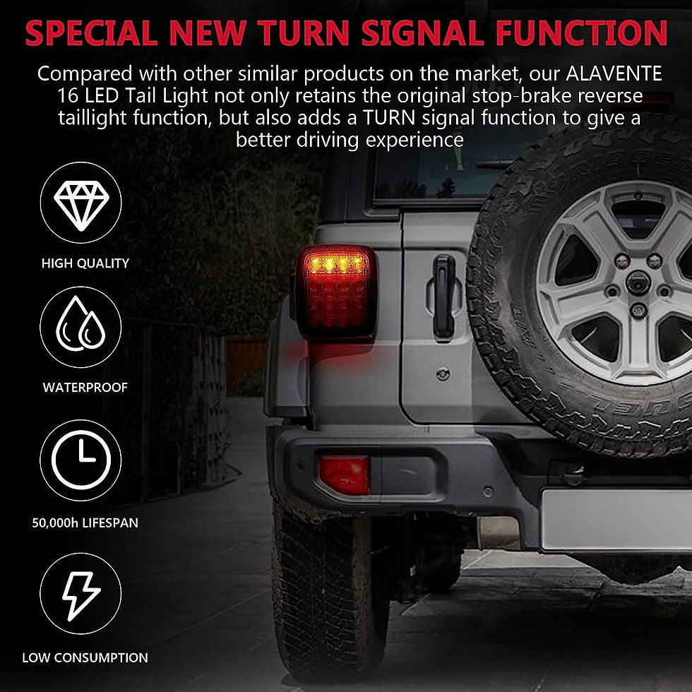 Thumbnail: TJ Tail Light - Smoke Lens