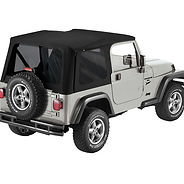 TJ Soft Top - 1997-2006 Jeep Wrangler (Rack not included)