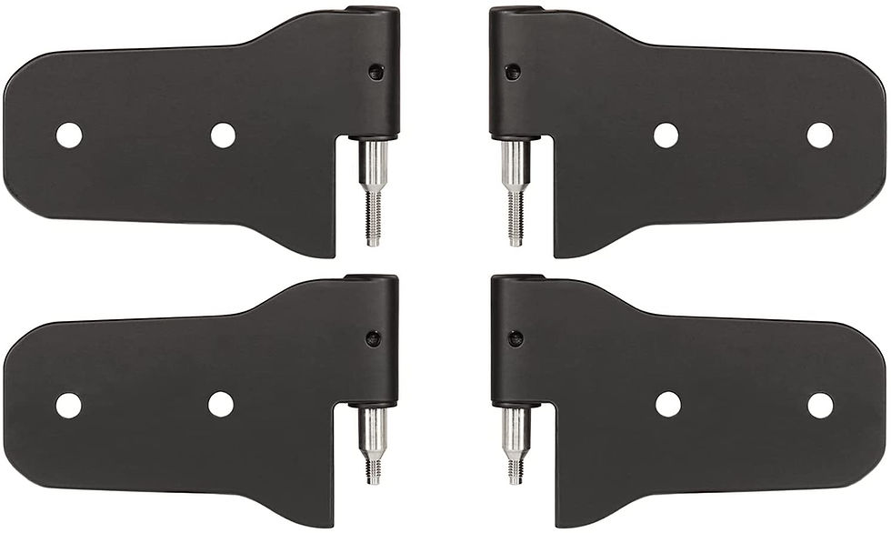 Thumbnail: JL/JT 2-Door Door Hinge Set with Bolts