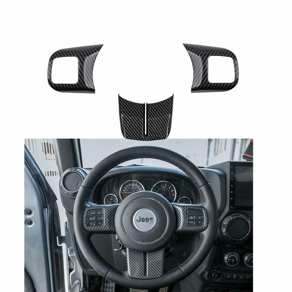 Thumbnail: JK 18pcs Interior Decoration Trim Kit For 2011-2017 4Dr