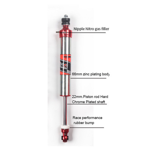 JK 2.5” Tubular Rebound Adjustable Shock Absorber | africalonghorn