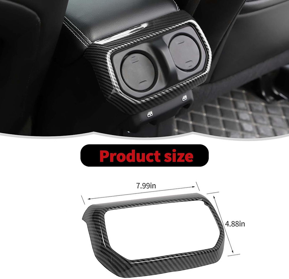 Thumbnail: JL/JT Rear Back Seat Air Vent Trim Cover Panel