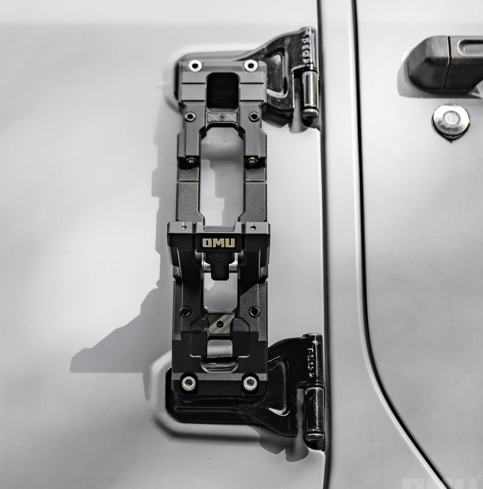 Thumbnail: OMU Door Hinge Step – Aluminum & Carbon Fiber
