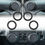 Thumbnail: JK 18pcs Interior Decoration Trim Kit For 2011-2017 4Dr
