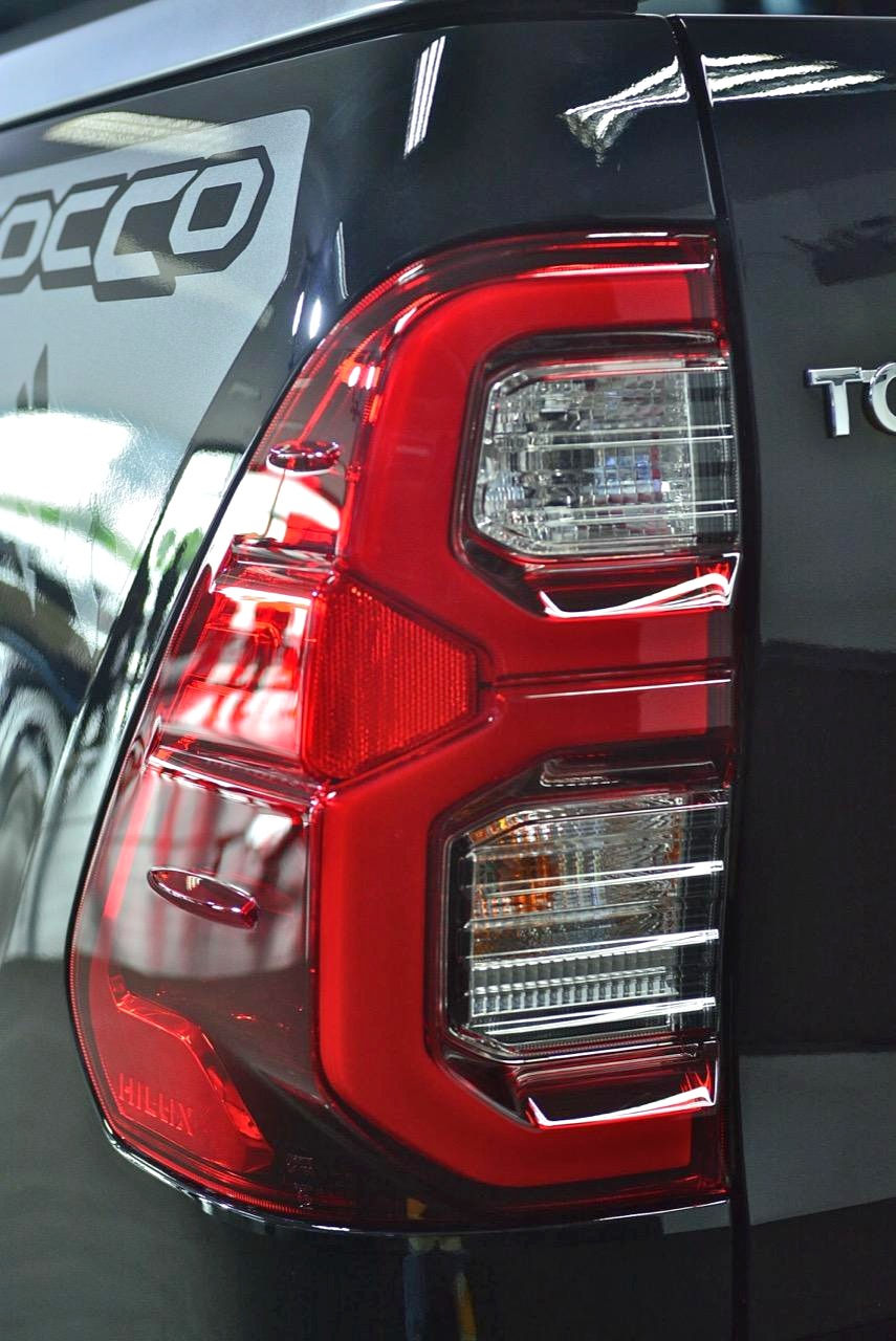Thumbnail: Dynamic Hilux Legend LED Tail Light 2015-On Clear Red Lens