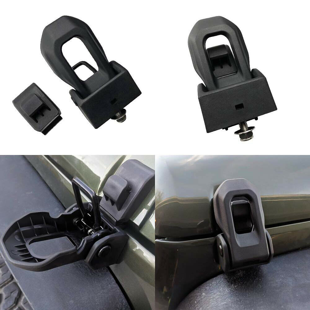 JL OE Hood Latches w/o Key- Black
