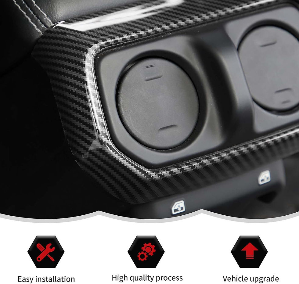 Thumbnail: JL/JT Rear Back Seat Air Vent Trim Cover Panel