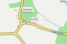 Bradfield Common Map