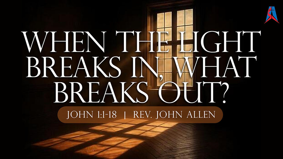 When the Light Breaks In, What Breaks Out? - Sunday Service