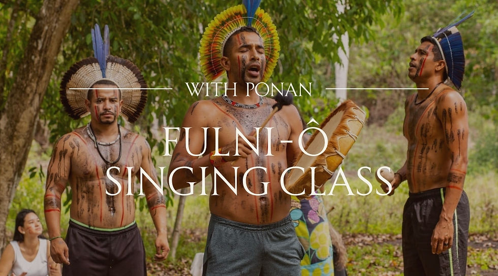 Fulni-ô Singing Class with Ponan