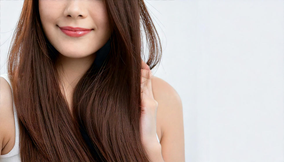 Firefly beautiful chinese woman with smooth hair, touch her hair 20604.jpg