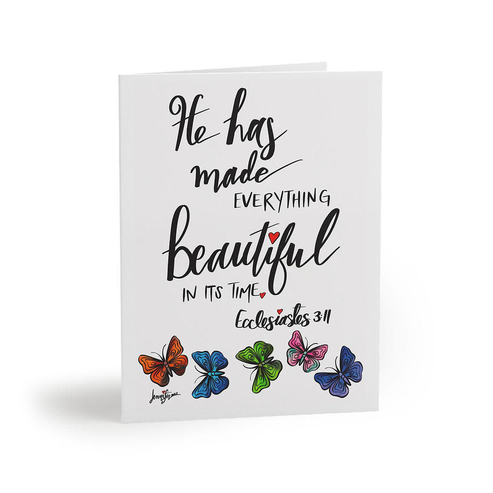 Thumbnail: Beautiful Scripture Greeting Cards (8 & 16)
