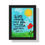 Thumbnail: "The Grass Withers," Framed Vertical Poster