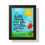 Thumbnail: "The Grass Withers," Framed Vertical Poster