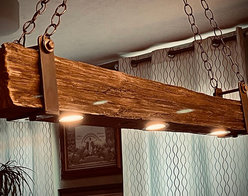 Rustic Reclaimed Mountain Lighting